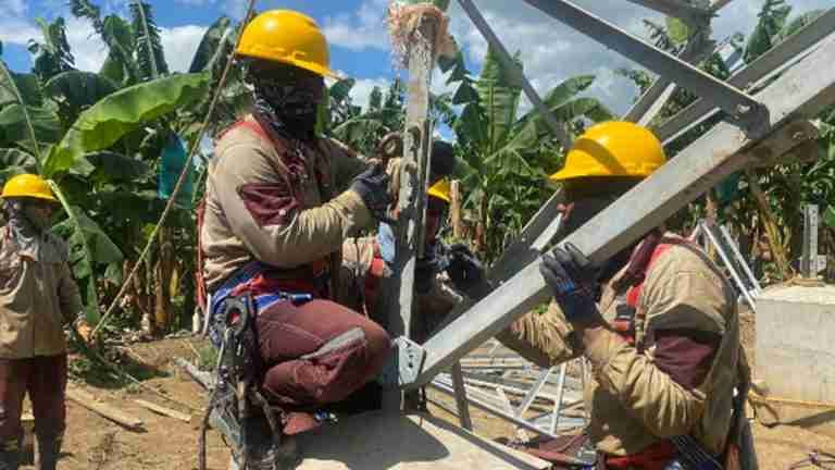 Nueva conexión eléctrica de EPM en Urabá