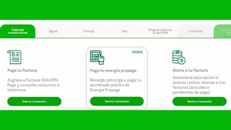 Transacciones virtuales de EPM estarán deshabilitadas del 5 al 10 de abril