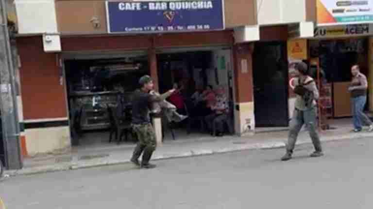 A machete se enfrentaron dos hombres en Barbosa