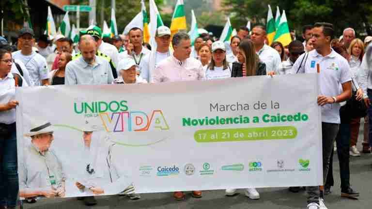 Comenzó la “Marcha de la Noviolencia”