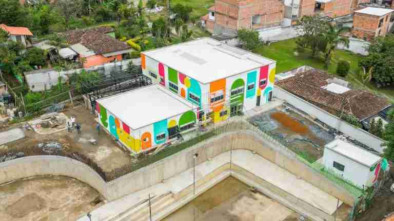 En un 96% avanza construcción de Centro de Desarrollo Infantil en La Estrella