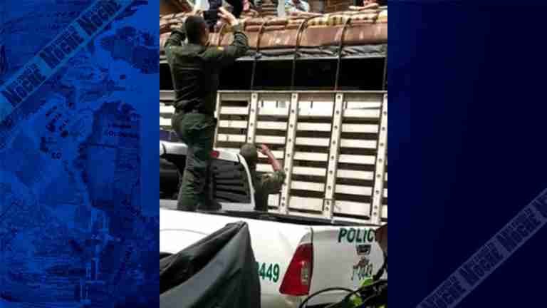 En Barbosa incautaron 3 toneladas de droga que tenían como destino final Medellín