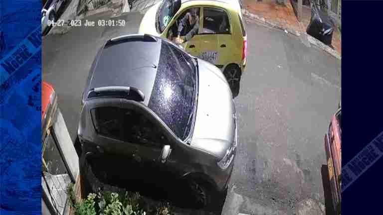 Un taxista se robó las tapas de un vehículo particular en Campo Valdés