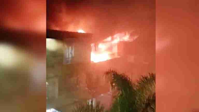 Incendio dejó tres personas afectadas en Itagüí y calcinó tres mascotas