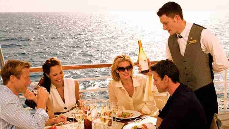 La gastronomía en los cruceros