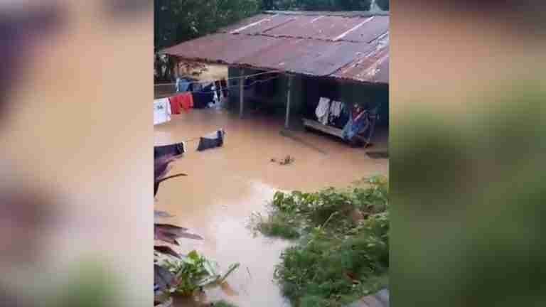 Vendaval en Puerto Triunfo dejó pérdida total de viviendas
