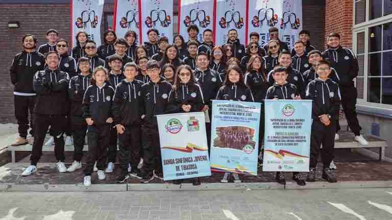 Sinfónica Juvenil de Tibasosa, Boyacá, ganó primer puesto en festival internacional en Bélgica