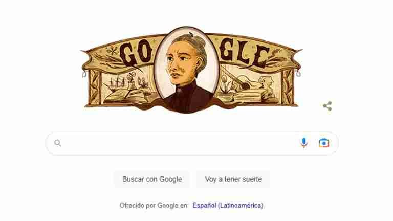 Google y Banco de la República homenajean a escritora colombiana