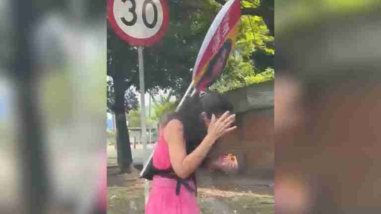 “¡La mujer tiene que estar en la casa!” Con agua y gritos agreden a aspirante a la Alcaldía de Cali