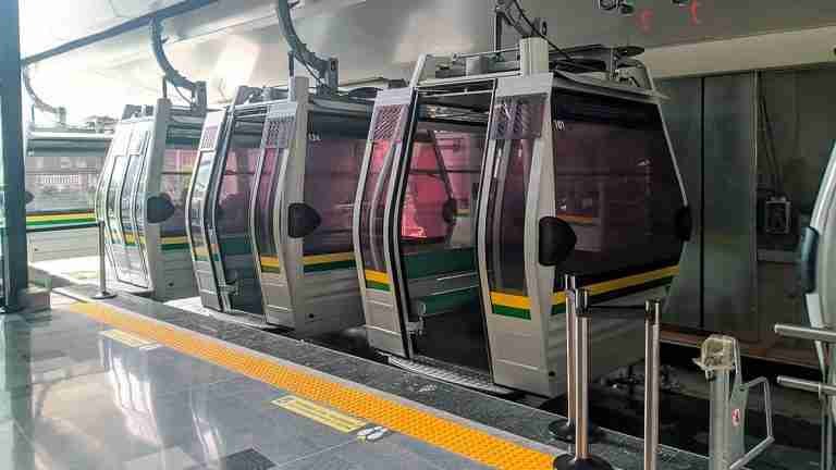 Por inconveniente técnico suspenden servicio de la línea P del Metrocable