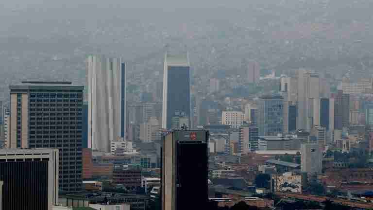 Colombia entre los 100 países con mala calidad del aire