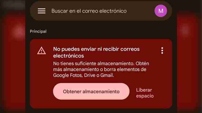 ¿Su Gmail está lleno? Algunas recomendaciones para liberar espacio