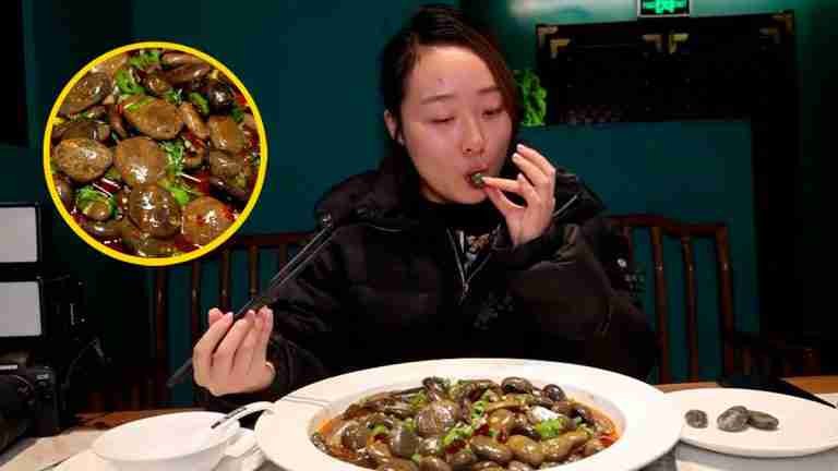  ¿El plato más duro del mundo? Las piedras salteadas son la nueva atracción en comida callejera en China