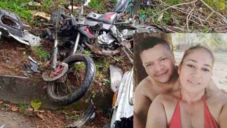Docente y su esposa murieron en un accidente de tránsito en la vía Chigorodó-Mutatá