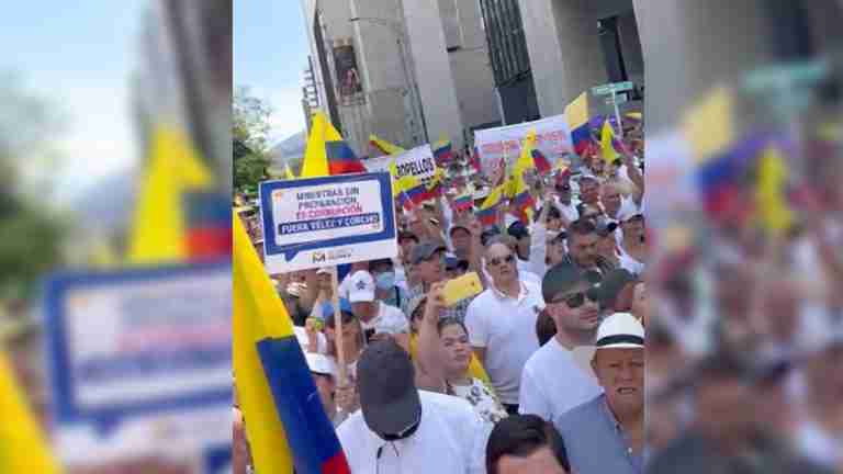 Arranca la marcha en Medellín