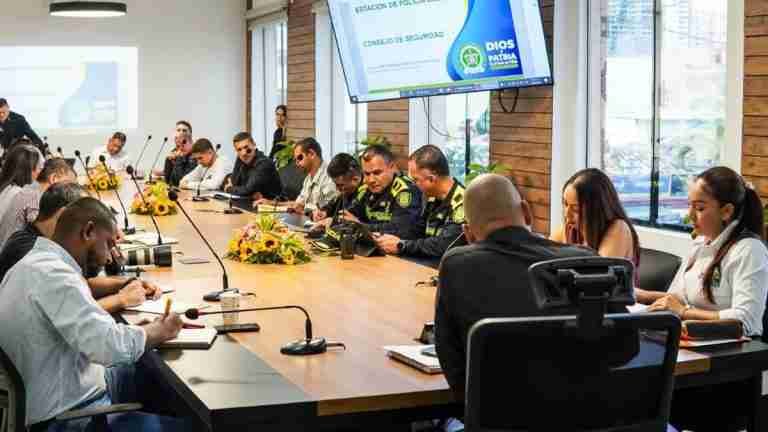 Consejo de seguridad en Bello se enfocó en la inseguridad de la comuna 2, Cabañas