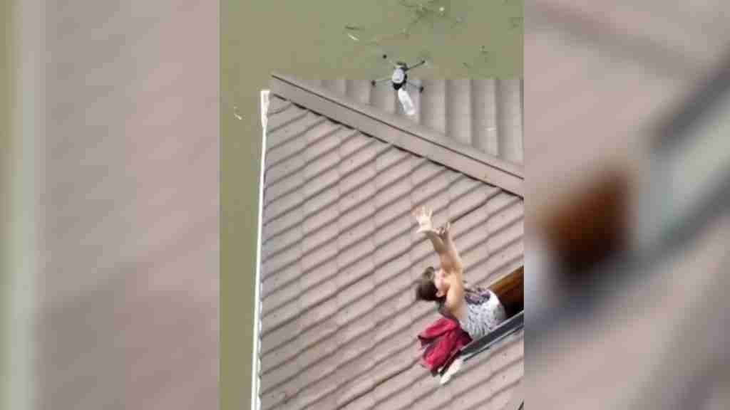 Drones al rescate: Ucrania utiliza tecnología militar para rescatar a víctimas de inundaciones
