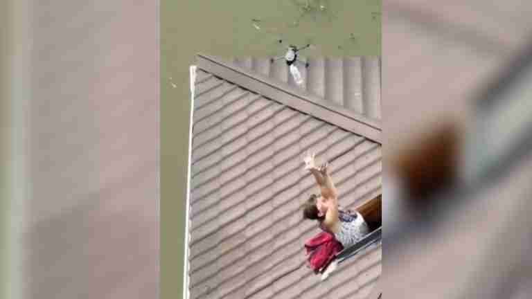 Drones al rescate: Ucrania utiliza tecnología militar para rescatar a víctimas de inundaciones