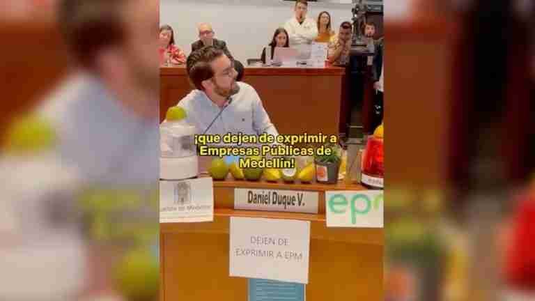 “No expriman más EPM”: Concejal Daniel Duque