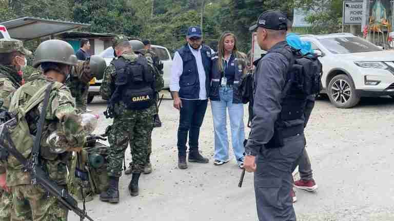 Soldados fueron liberados en el Valle del Cauca