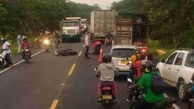 Tres accidentes de tránsito en Antioquia dejaron 5 personas muertas
