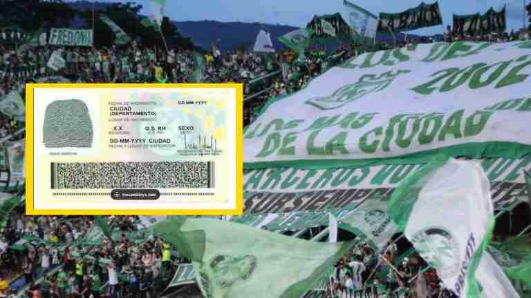 No insista, sin cédula original o digital no podrá ingresar esta noche al estadio Atanasio Girardot