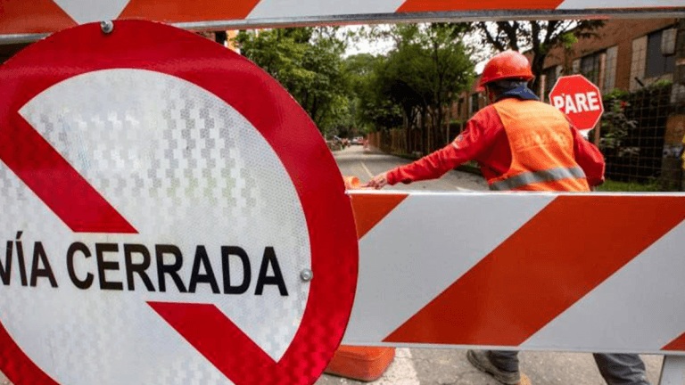 Le contamos los cierres viales programados para este fin de semana en Medellín