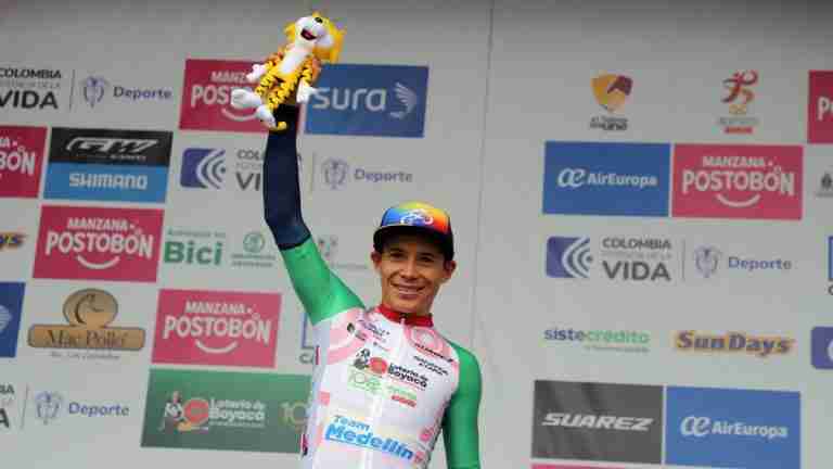 ‘Superman’ López ganó el prólogo de la Vuelta a Colombia
