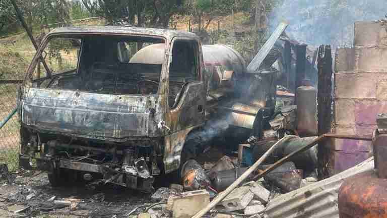 Explosión en fábrica de gas en Bello generó pánico