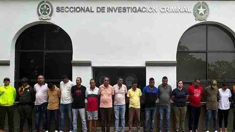 Capturaron a 22 personas acusadas de deforestar el Parque Nacional Natural Paramillo