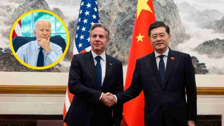 ¿Joe Biden se tiró la visita de Antony Blinken a China?