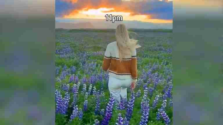 Descubre el fenómeno del “día eterno” en Islandia