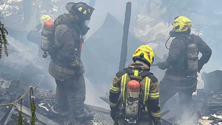 Nueve casas en Blanquizal deberán evacuar tras incendio