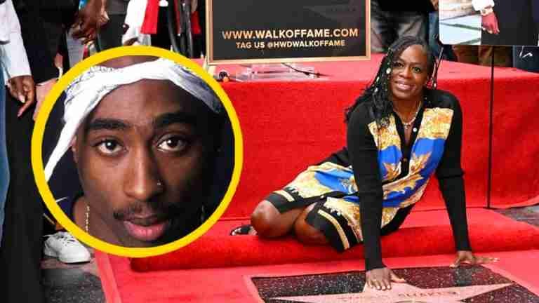 Tupac Shakur recibe una estrella en el Paseo de la Fama de Hollywood