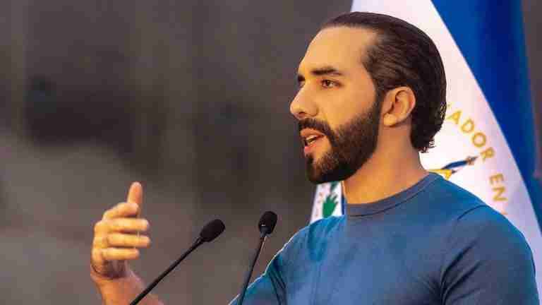 Nayib Bukele quiere seguir siendo presidente de El Salvador