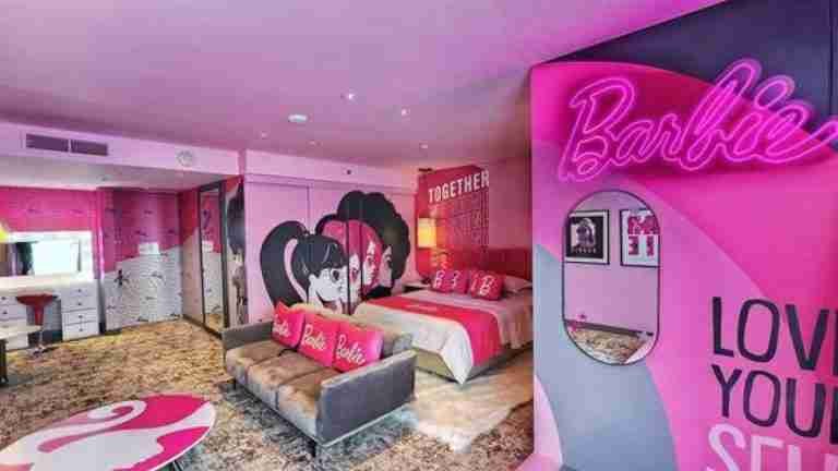 ¿Cuánto vale una noche en la habitación temática de Barbie?