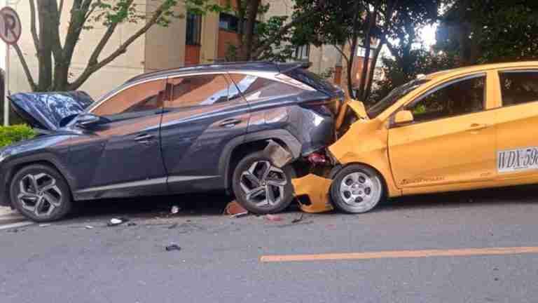 Accidente de tránsito en Medellín deja siete personas heridas