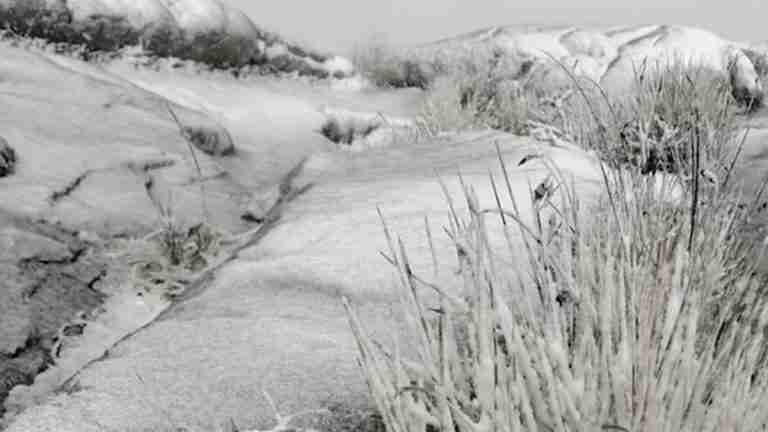 Extraordinaria nevada en el Nevado del Cocuy en medio de ola de calor