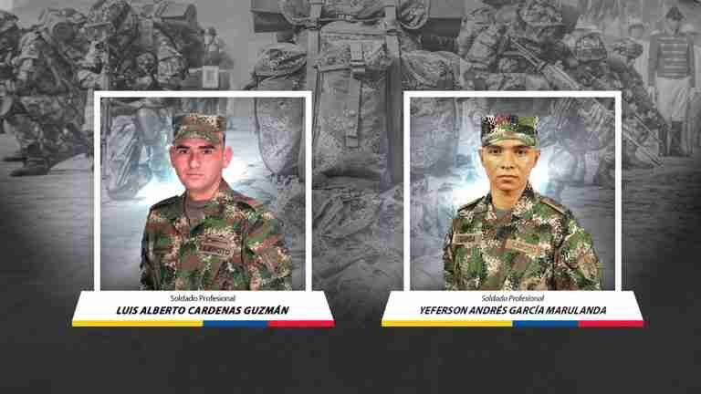 Enfrentamientos cerca a Hidroituango, dejan dos soldados y un guerrillero muerto
