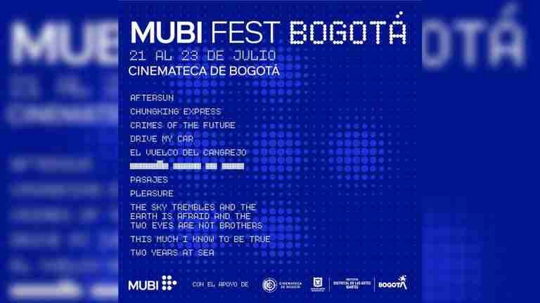 ¿Para cuándo en Medellín? Así será el primer MUBI Fest en Colombia