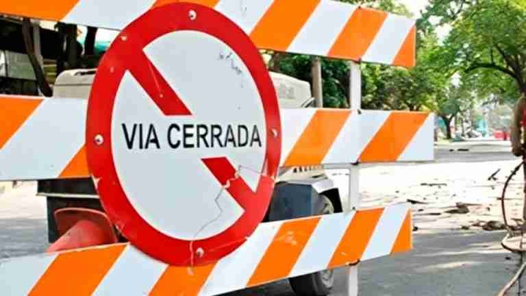 Conozca los cierres viales para el fin de semana del 8 y 9 de julio en Medellín