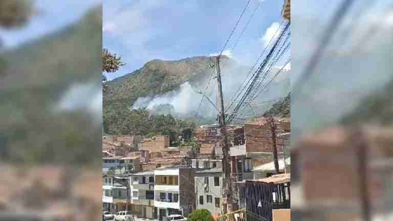 Bomberos atienden incendio en corregimiento de Santa Elena