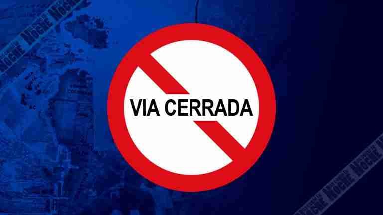 Estos son los cierres viales programados para el fin de semana en Medellín