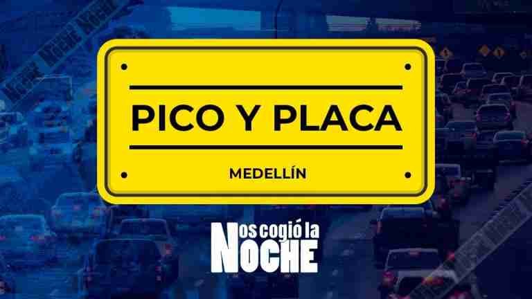 ¡Que no lo cojan desprevenido! Pico y placa para este martes 18 de julio