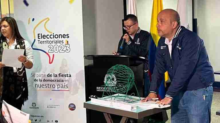 Así quedaron ubicados en el tarjetón los candidatos a la Gobernación de Antioquia