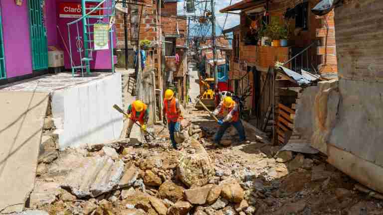 Iniciaron obras: nueva vía en Manrique beneficiará a 2.000 personas