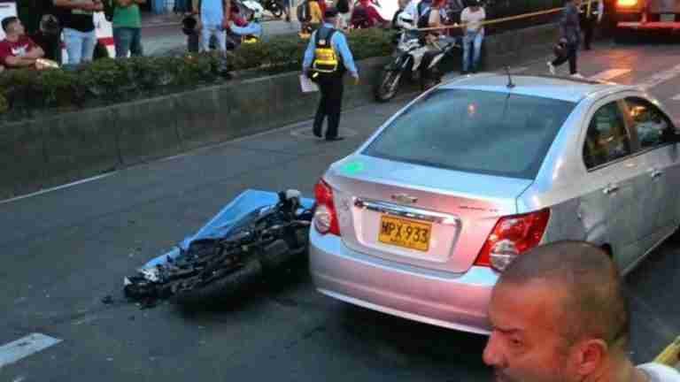 Un motociclista perdió la vida en accidente de tránsito en Itagüí