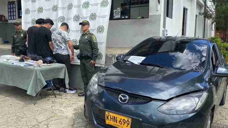 La policía capturó a tres presuntos ladrones que habrían cometido millonario hurto en Robledo