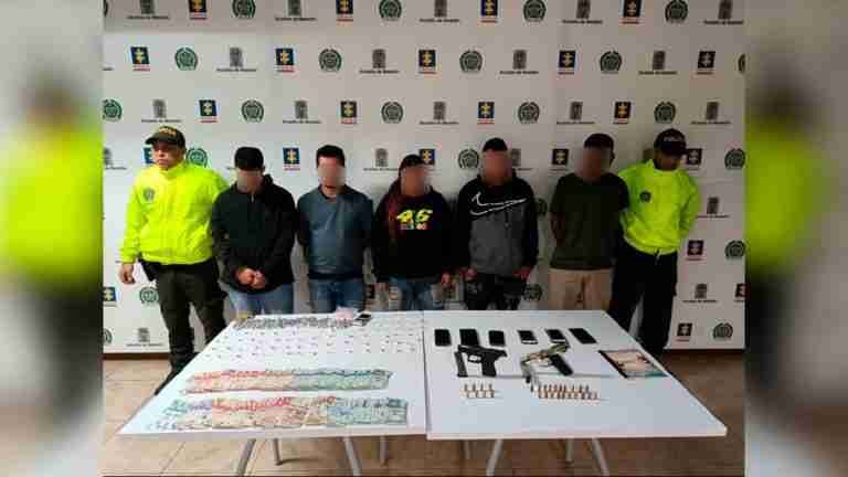 En Robledo capturaron a 5 personas acusadas de delinquir en Medellín y Bello