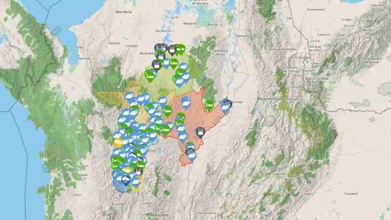 Inauguran el Geoportal Piragua: una herramienta para saber sobre el comportamiento del clima en Antioquia 